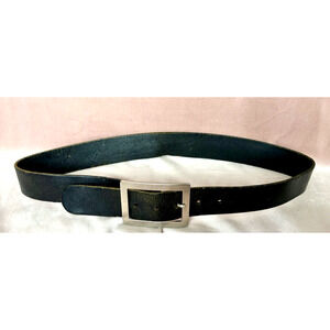 Vintage 90s Agnes B Leather Belt Made In France